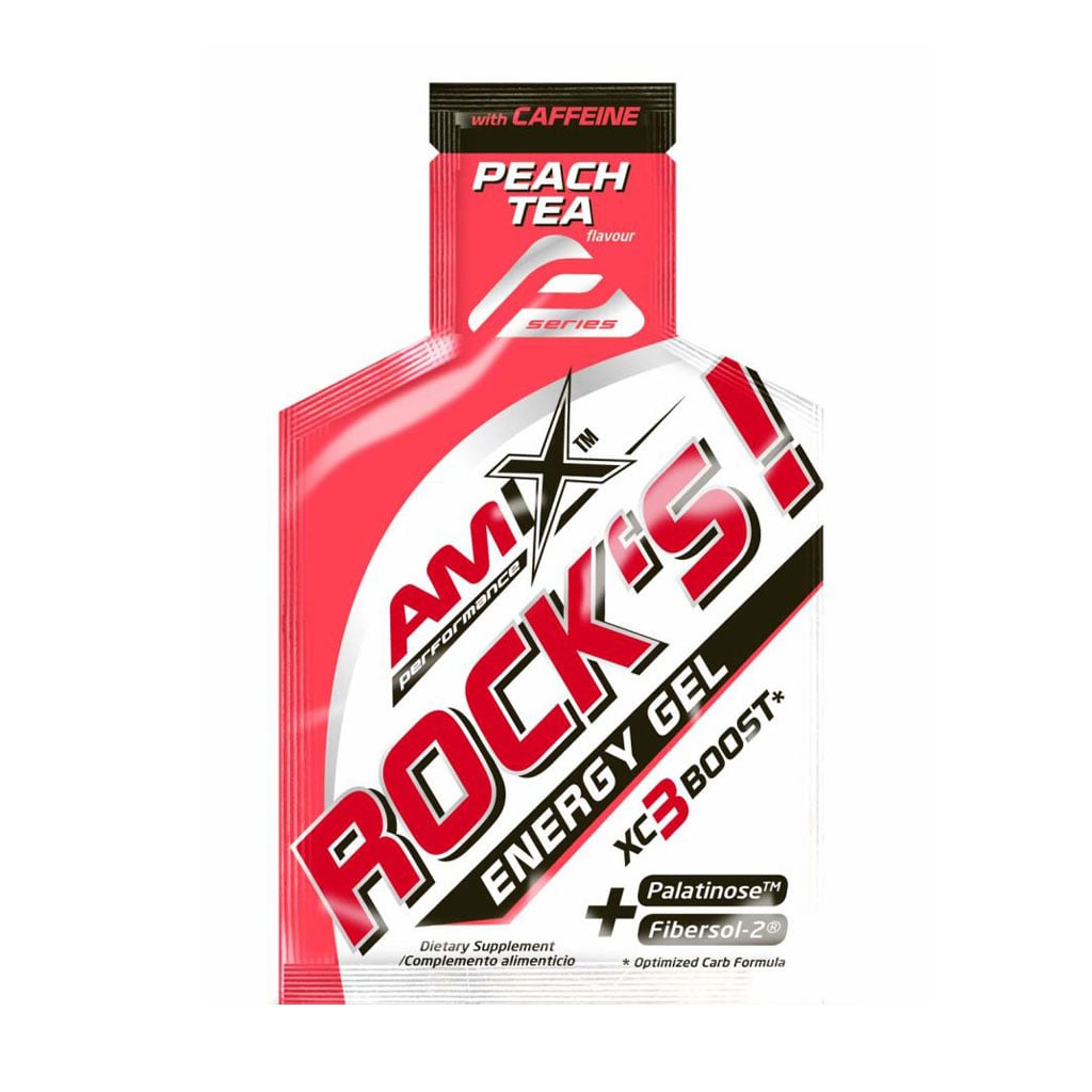 Передтренувальний комплекс Amix Nutrition Performance Amix Rock's Energy Gel With Caffeine Персиковий чай, 32 г